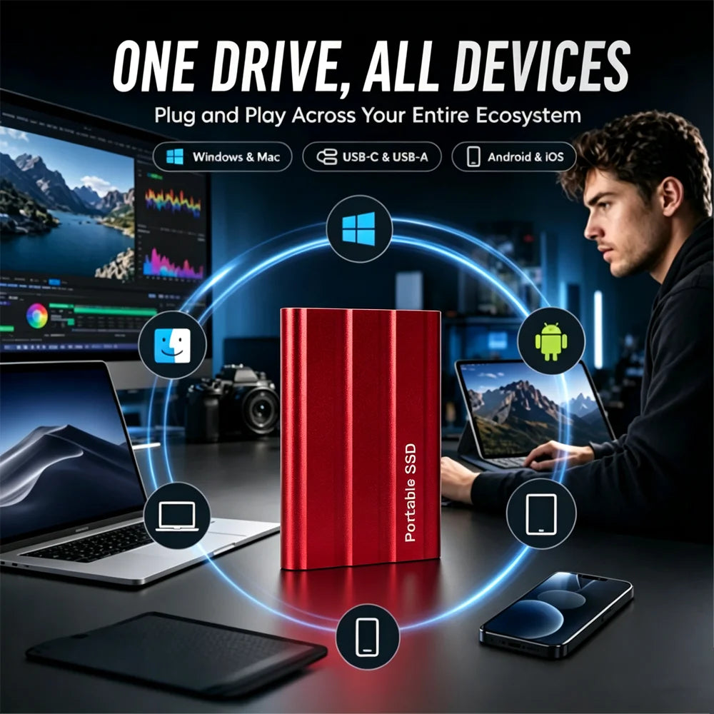 Orbit Portable High-Speed External SSD