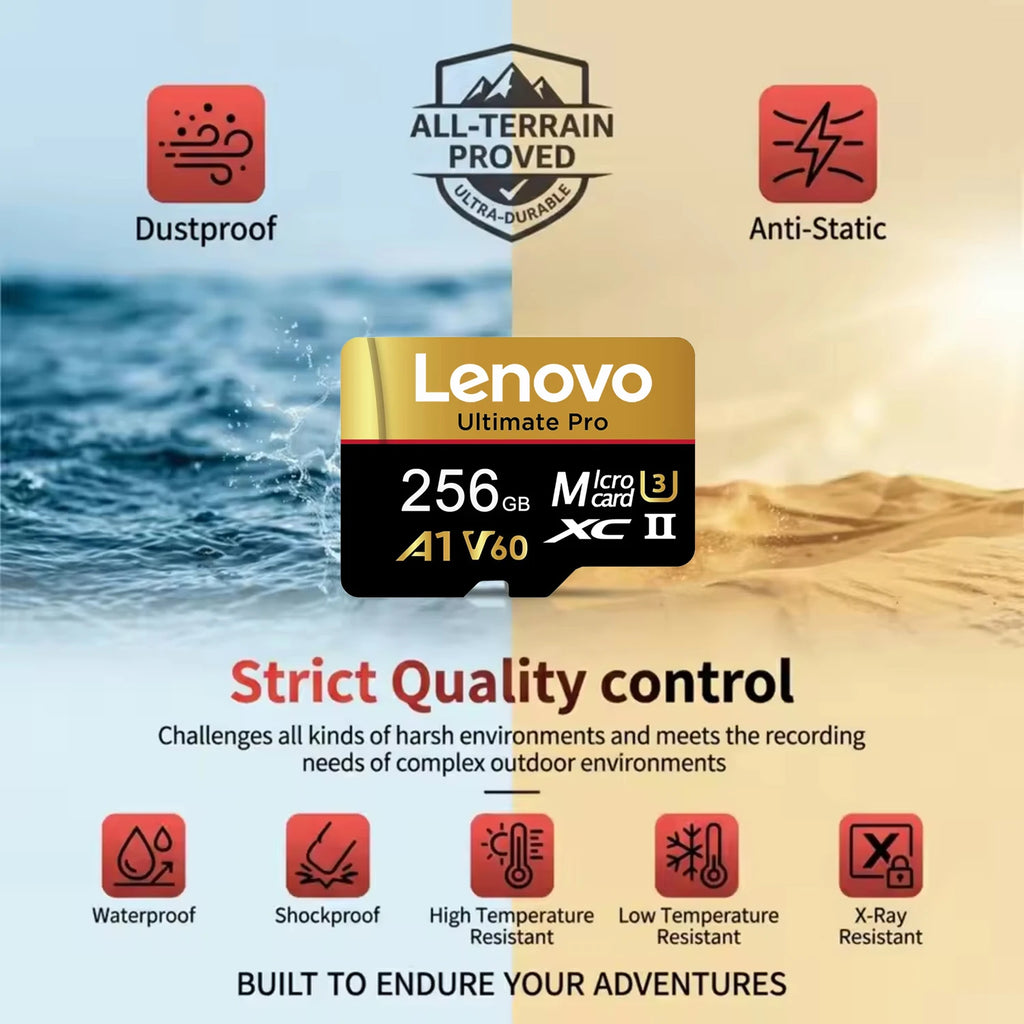 Lenovo Original Class 10 UHS-II Micro SD Card 1TB