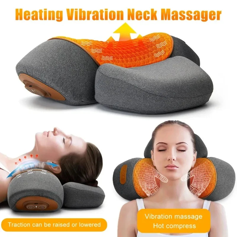 PAQIN Neck & Cervical Relaxation Massager Pillow